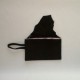 Pochette noire en daim - Nyon