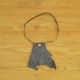 Collier en daim gris - Lausanne