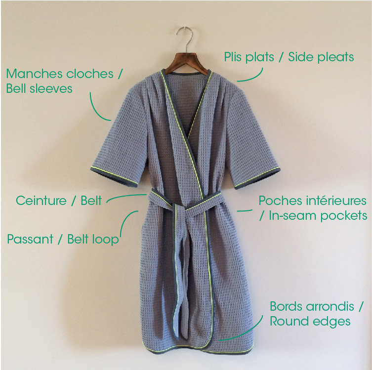 Patron de couture Hérens - Robe de chambre