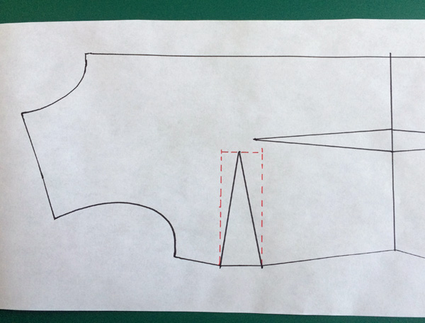 Pattern making - How to move the bust dart