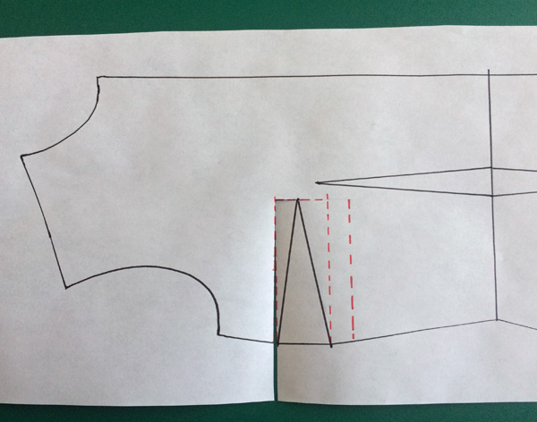 Pattern making - How to move the bust dart