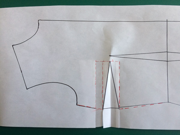 Pattern making - How to move the bust dart