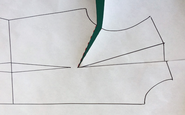 Patternmaking - How to widen the armhole