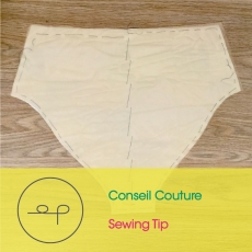 Conseil couture | Baguer un tissu |
