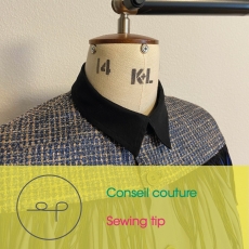 Conseil couture | 7 astuces pour coudre un col chemisier |
