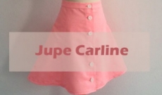 Carline salmon skirt